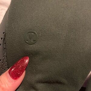 Lululemon Dark Green Activewear Top